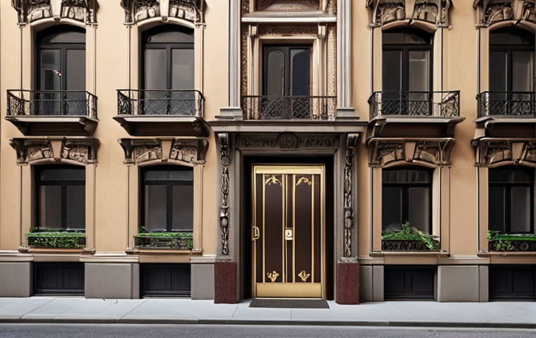 **An apartment building with a stopped elevator, highlighting the importance of long-term repair reserves for unexpected maintenance.**